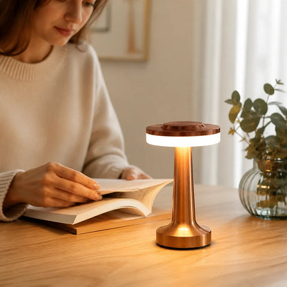 Table Lamp Cordless Rechargeable Dimmable LED
