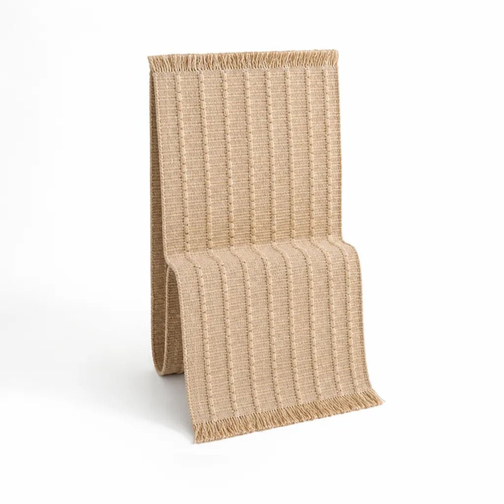 Table Runner Handwoven Cotton Fringed Ends