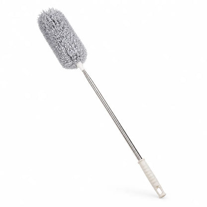 Telescopic Stainless Steel Microfiber Duster With Flexible Head (250 cm Reach)