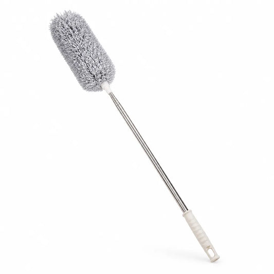 Telescopic Stainless Steel Microfiber Duster With Flexible Head (250 cm Reach)