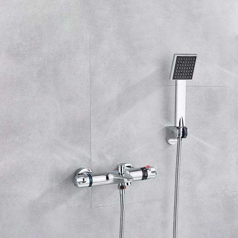 Thermostatic Shower Valve Anti-Scald Ceramic Core Brass