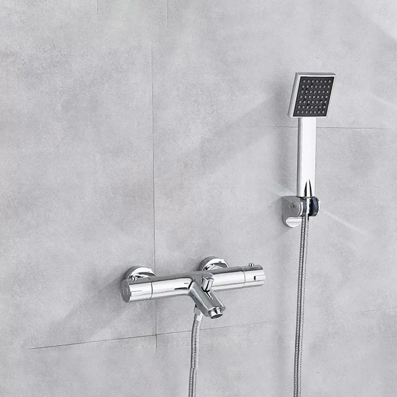 Thermostatic Shower Valve Anti-Scald Ceramic Core Brass