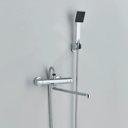 Thermostatic Shower Valve Anti-Scald Ceramic Core Brass
