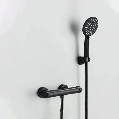 Thermostatic Shower Valve Anti-Scald Ceramic Core Brass
