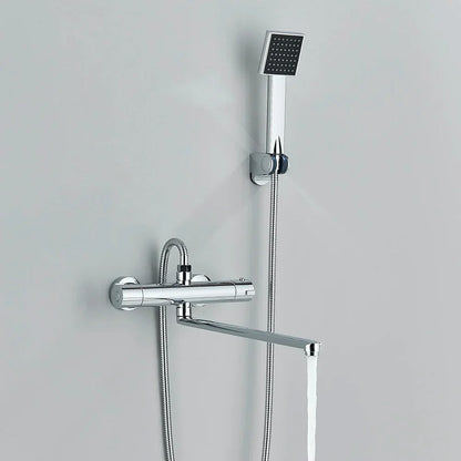 Thermostatic Shower Valve Anti-Scald Ceramic Core Brass