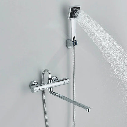 Thermostatic Shower Valve Anti-Scald Ceramic Core Brass