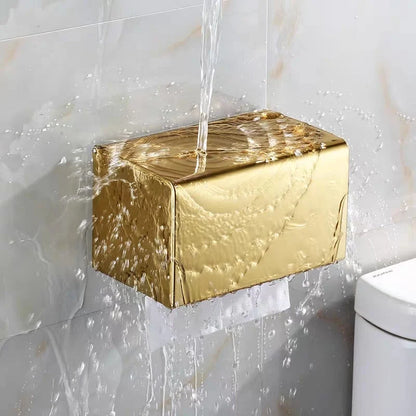 Toilet Paper Holder Wall-Mounted Stainless Steel Anti-Fingerprint