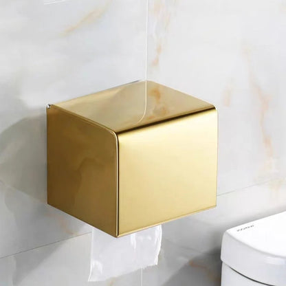 Toilet Paper Holder Wall-Mounted Stainless Steel Anti-Fingerprint
