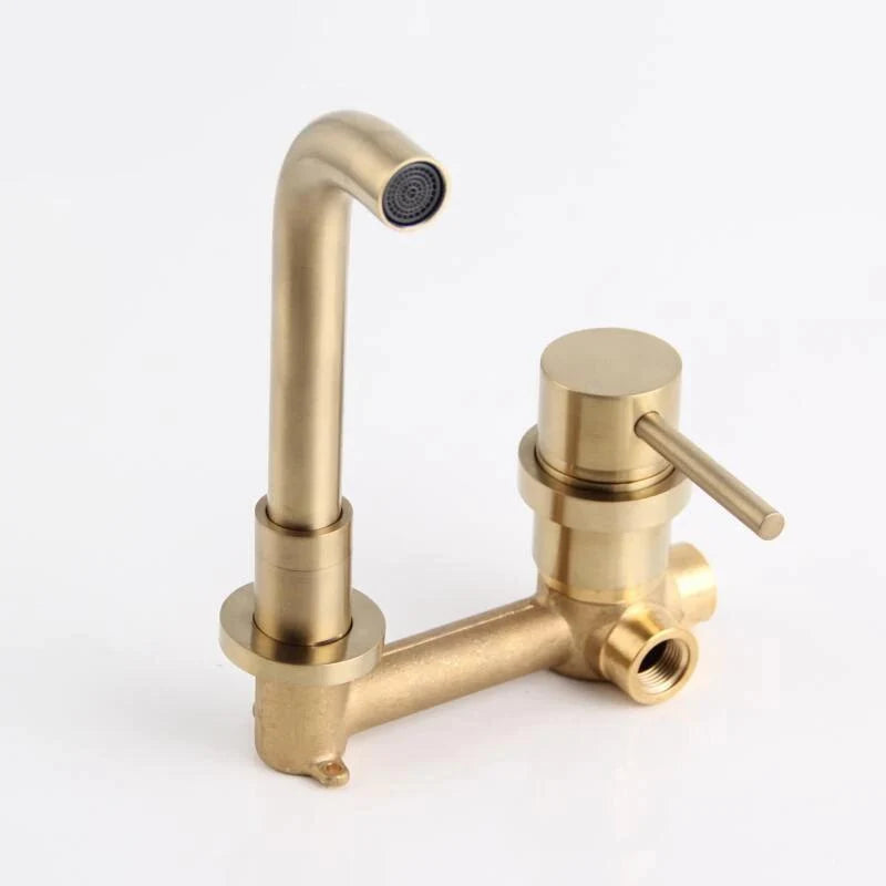 Wall-Mount Faucet Single-Handle 304 Stainless Steel