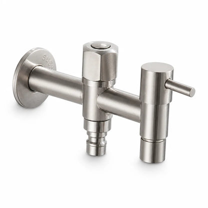 Wall Mount Faucet Stainless Steel G1/2 & Hose Connection