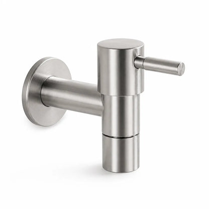 Wall Mount Faucet Stainless Steel G1/2 & Hose Connection