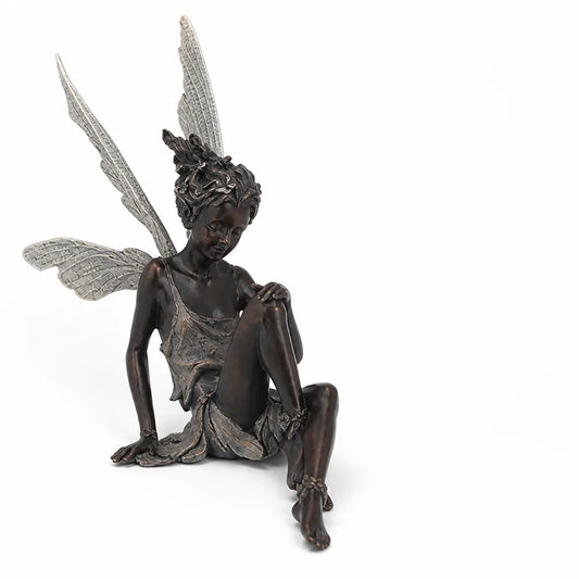 Weatherproof Sitting Fairy Garden Statue
