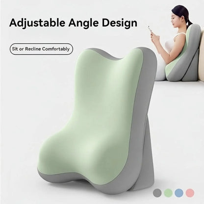 Wedge Pillow Adjustable Back Support Foam Filled