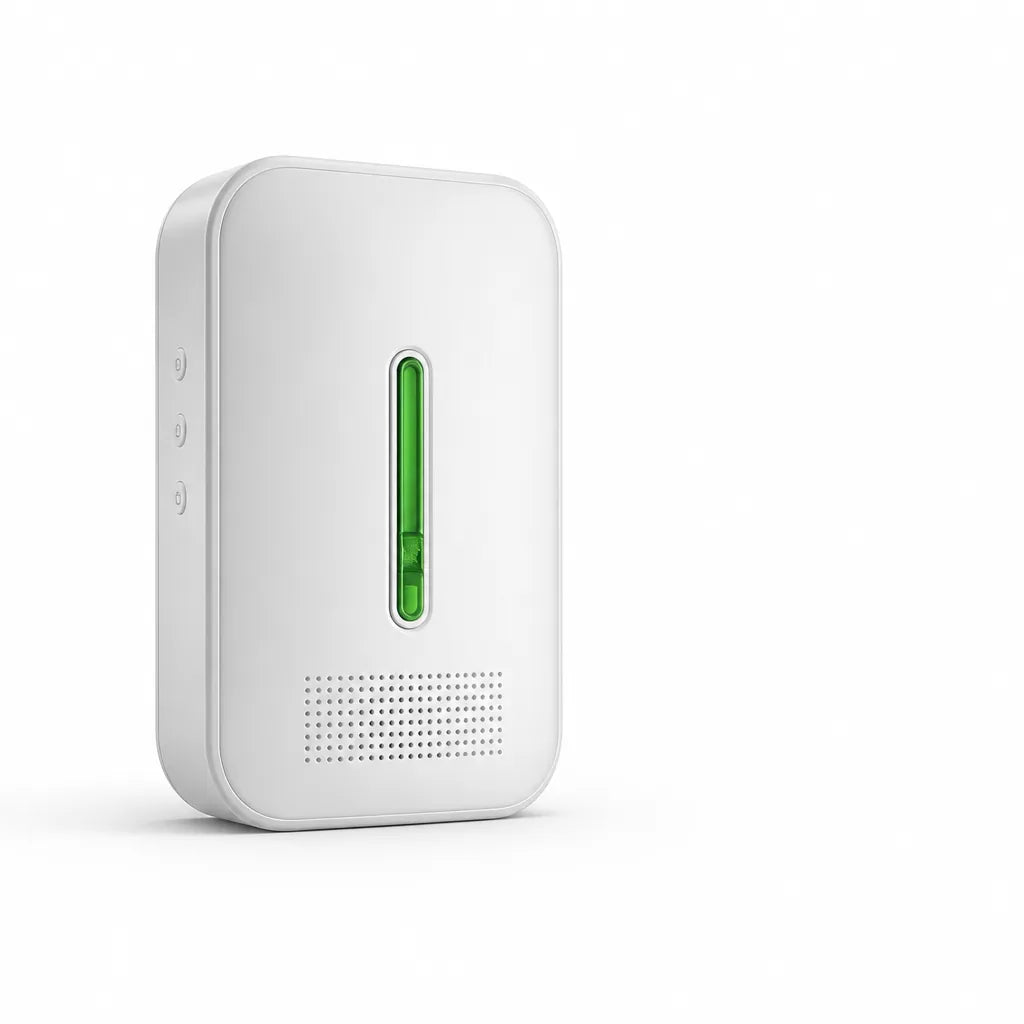 Wireless Battery-Free Kinetic Doorbell (120 m Range)