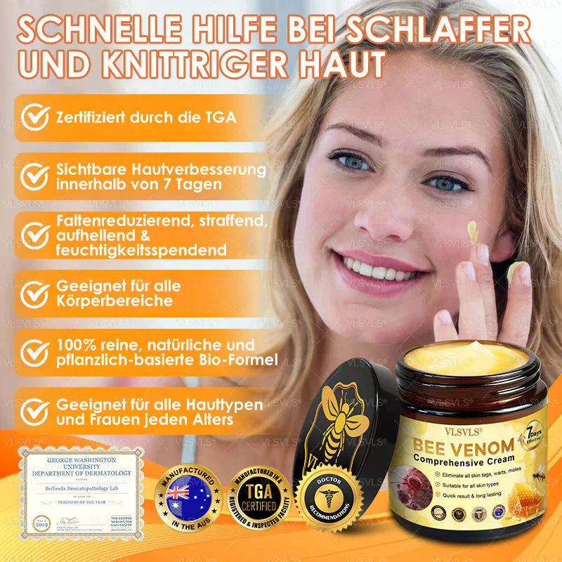 Wrinkle Cream Bee Peptide Hyaluronic Acid Fast-Absorbing