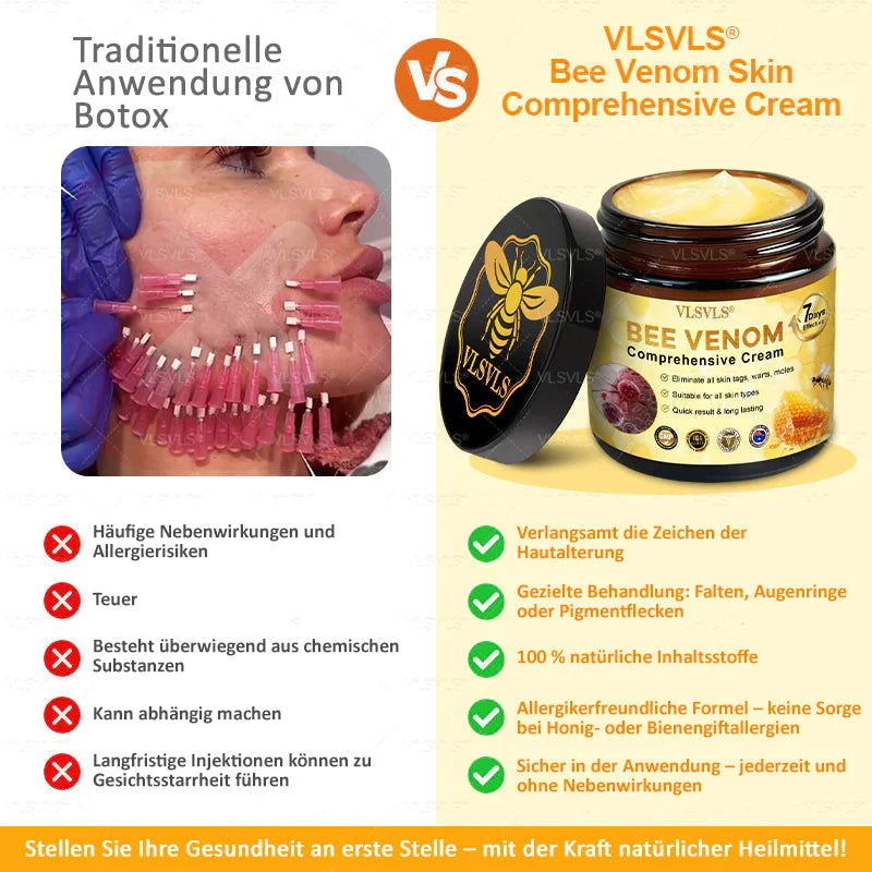 Wrinkle Cream Bee Peptide Hyaluronic Acid Fast-Absorbing