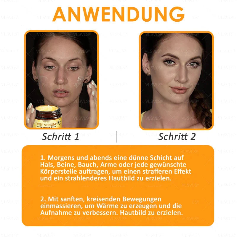 Wrinkle Cream Bee Peptide Hyaluronic Acid Fast-Absorbing
